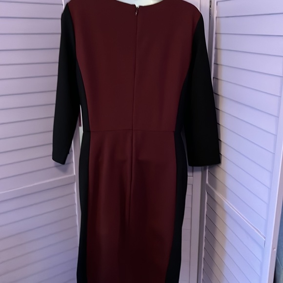 Like new Talbots color block dress - Picture 2 of 3